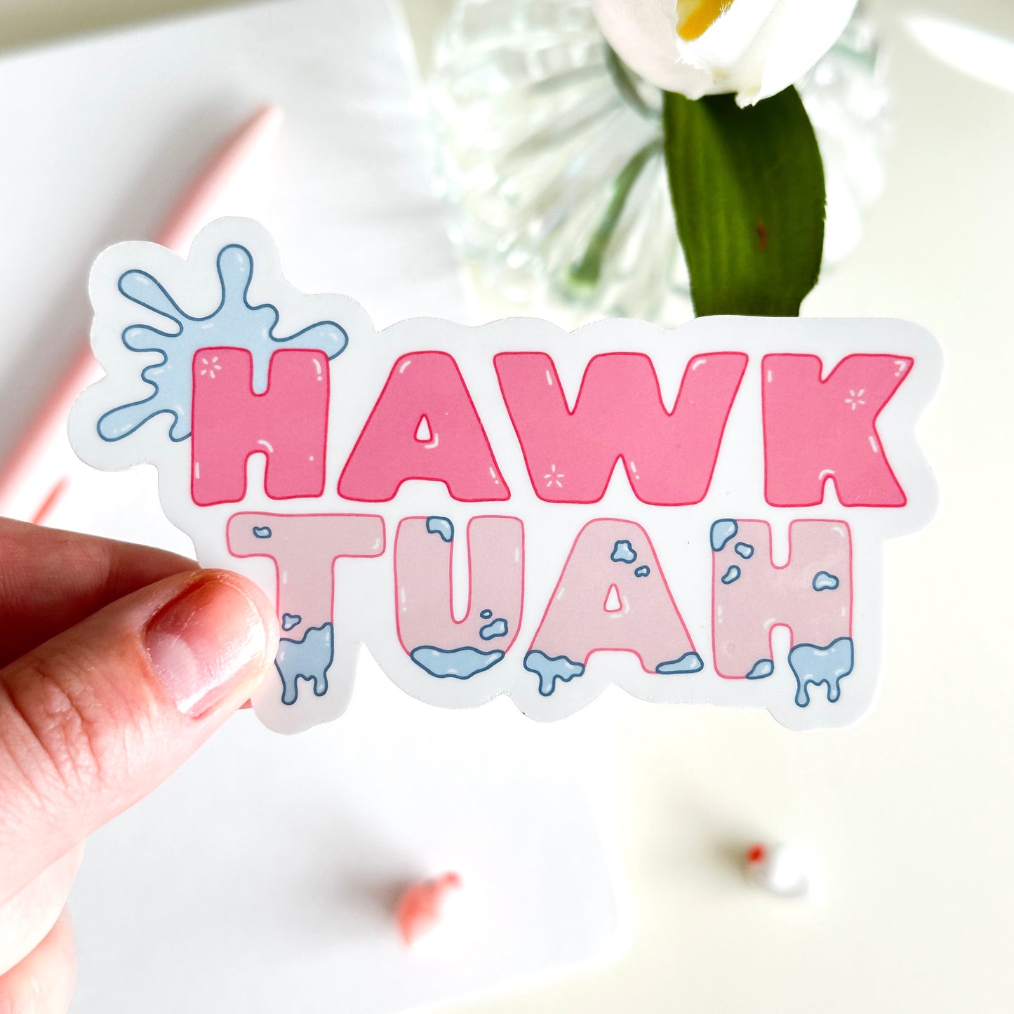 Hawk Tuah Sticker