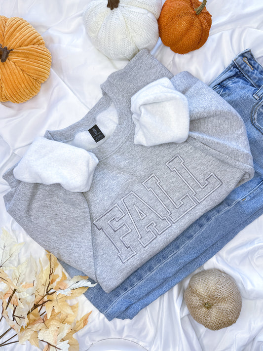 Fall Crewneck Sweatshirt – Cozy Autumn Pullover