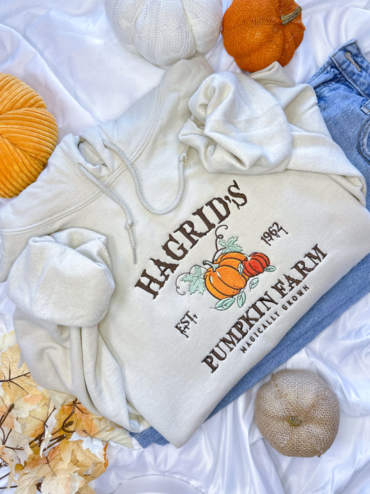 Hagrid’s Pumpkin Patch Hoodie – Fall Harry Potter Halloween Sweatshirt