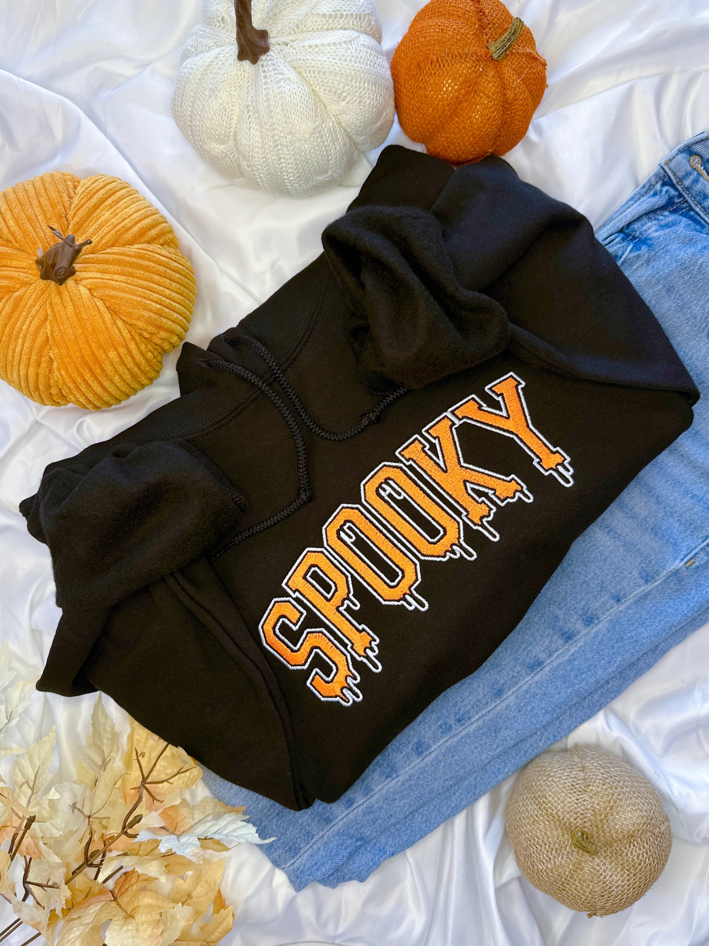 Spooky Drip Hoodie – Halloween Fall Sweatshirt