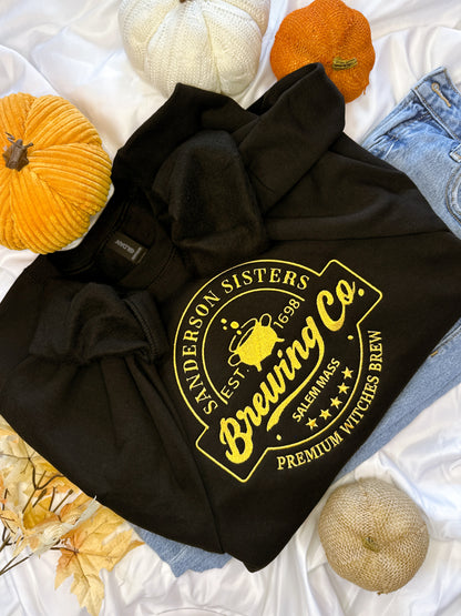 Sanderson Sisters Brewing Co. Hoodie – Hocus Pocus Halloween Crewneck