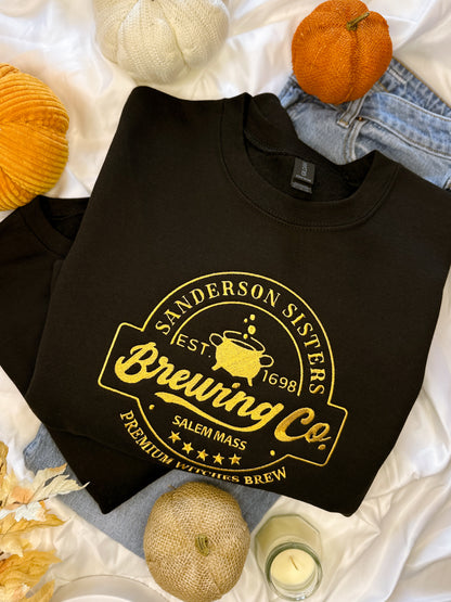 Sanderson Sisters Brewing Co. Hoodie – Hocus Pocus Halloween Crewneck