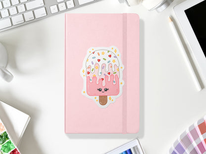 Pink Sprinkle & Icing Popsicle Sticker | Cute Summer Treat Sticker | Laptop, Water Bottle, Planner Decor | Fun Sweet Gift