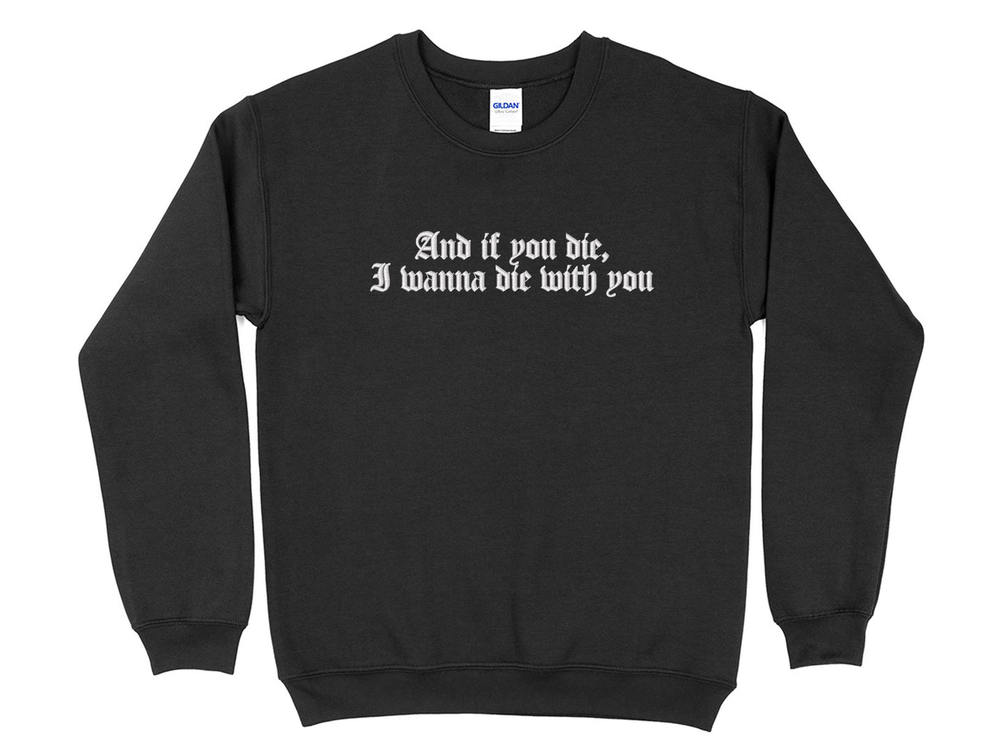 System of a Down Embroidered Couples Sweatshirt | Matching Crewneck Set