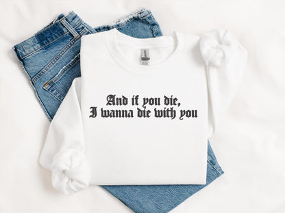 System of a Down Embroidered Couples Sweatshirt | Matching Crewneck Set