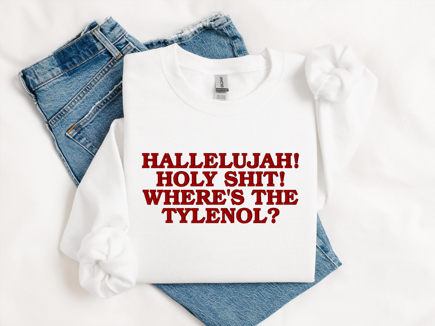 Where’s the Tylenol Crewneck | Custom Christmas Vacation Sweatshirt | National Lampoon Holiday Gift