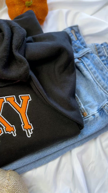 Spooky Drip Hoodie – Halloween Fall Sweatshirt