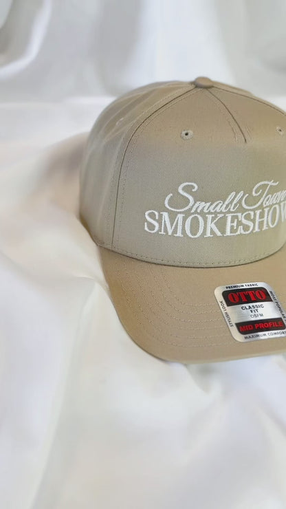 Small Town Smoke Show Hat – Trendy Unisex Adjustable Trucker Cap